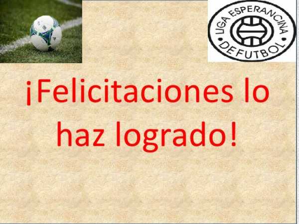 Se disputó la ultima fecha clasificatoria de Liga Esperancina de Fútbol  16/9/2018