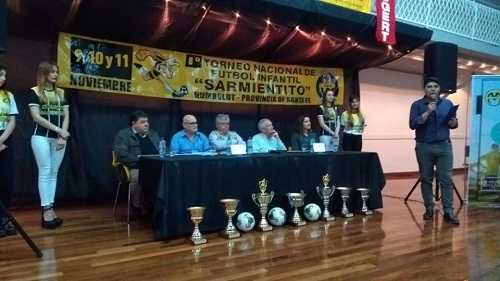 Se presentó el Torneo infantil del Club Sarmiento de Humboldt 2018