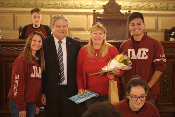 Alumnos de la Escuela 2027 