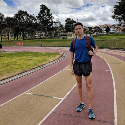 José Zabala de Humboldt  ya  esta en Ecuador para competir Campeonato Sudamericano u23
