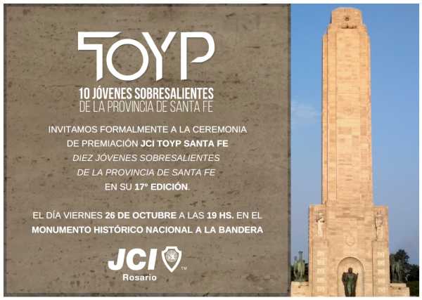 TOYP SANTA FE Premio a Diez Jóvenes sobresalientes de la Provincia de Santa Fe 2018