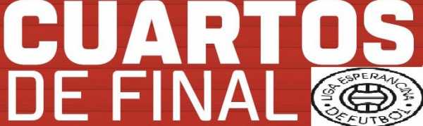 Resultados Cuartos de Ida Primera División Liga Esperancina de Fútbol  7/10/2018