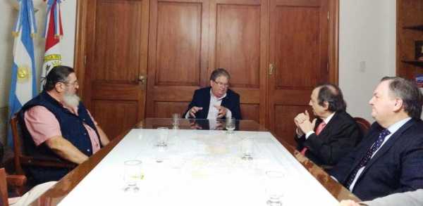 Fascendini se reunió con Dr Ricardo Alfonsin 
