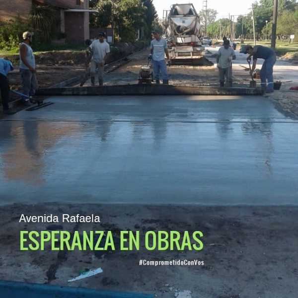 Martin Franconi sigue mostrando obras que se estan ejecutando cambiando los barrios en sus accesos ver imagenes