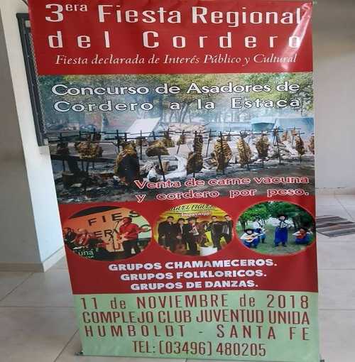 Domingo 11 de Noviembre 2018 3er Fiesta del Cordero a la estaca en Juv Unida de Humboldt 