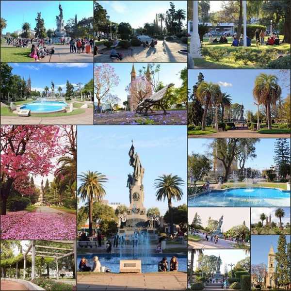 Área Turismo Municipalidad de Esperanza muestra Plaza San Martín de Esperanza