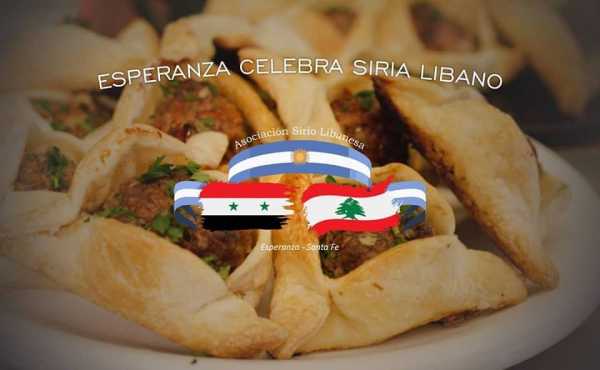 Esperanza Celebra Siria y Líbano, el día 10 de Noviembre en el Parque de la Agricultura, sector de los artesanos a partir de las 20hs.