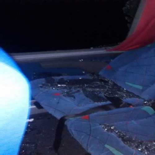 Con piedras a la salida de Esperanza rompieron vidrios de la empresa Franck