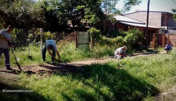 Martin Franconi nos comentó trabajamos en todos los barrios  Vereda comunitaria en Sarmiento y Nuevo Torino