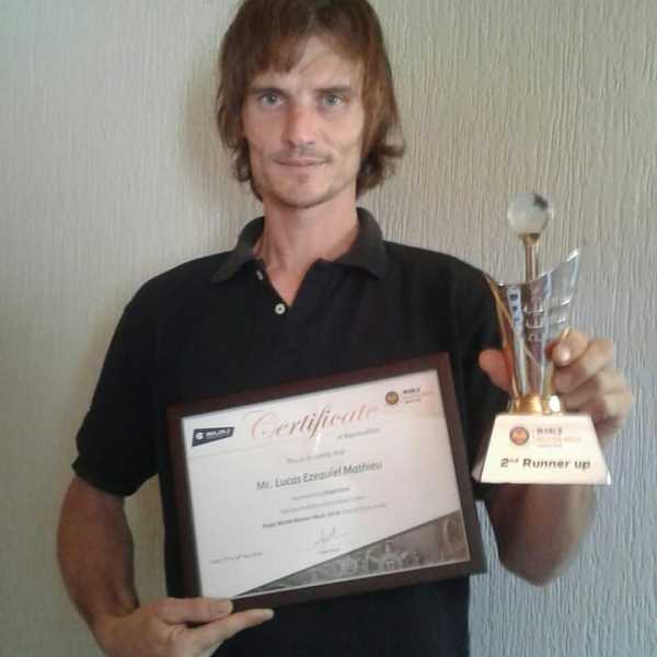 Lucas Mathieu 3er puesto en Campeonato Mundial realizado en la India