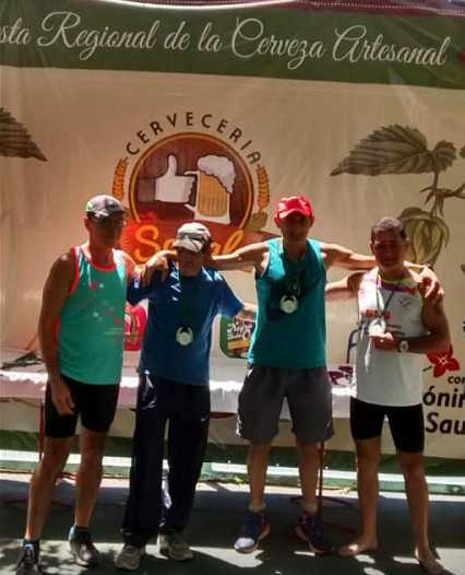 Maratón Lanceros del Sauce en San Jeronimo del Sauce tuvieron podios Esperancinos