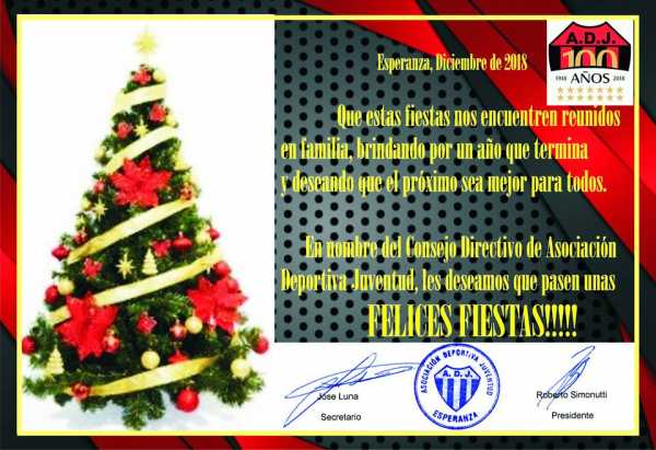 Asociación Deportiva Juventud, cerrando un gran año.