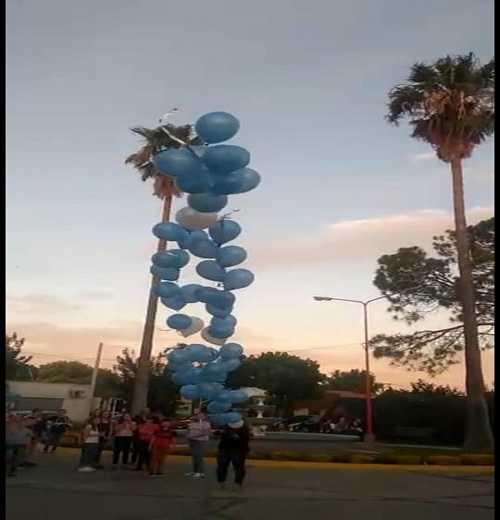 Rosario de globos lanzado en Humboldt lo encontraron en localidad Del Tala Entre Rios a 350 km
