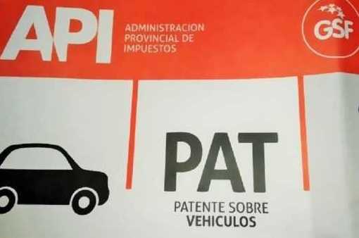 Esperanza  Cronograma de vencimientos de la Patente Única vehicular correspondiente al año en curso.