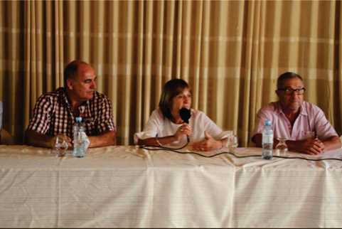 FRANCK reunión junto a la Ministra de la producción por la emergencia agropecuaria  