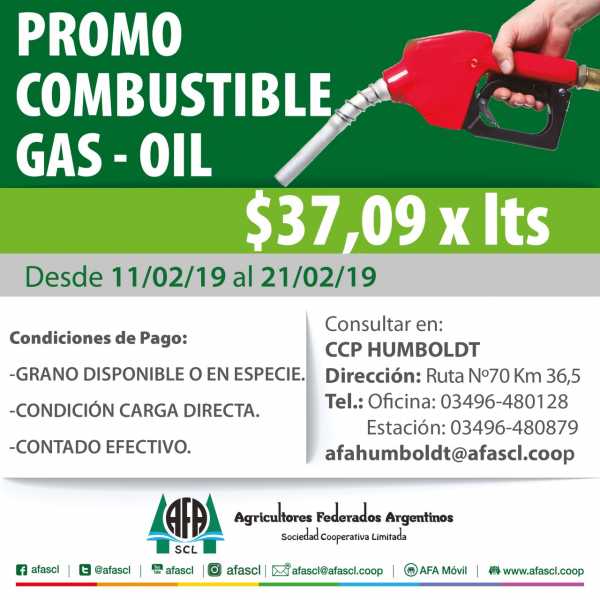 PROMOCIÓN AFA HUMBOLDT