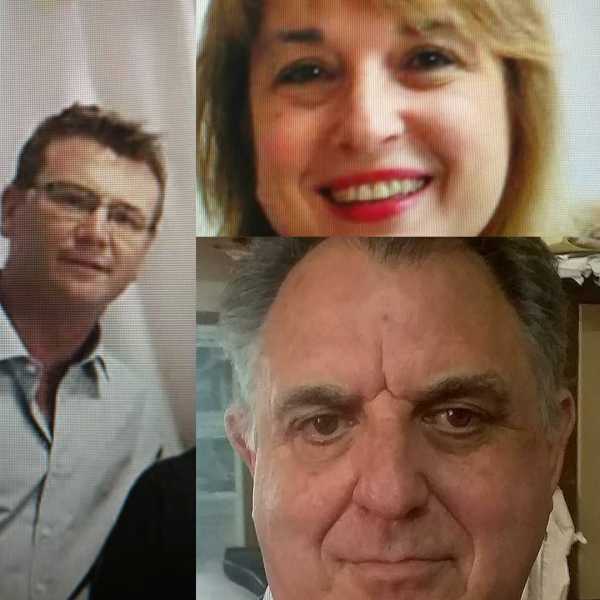 Victor Lang , Hernán Simonutti -Gabriela de Oggioni. representaran en las elecciones  al PDP Esperancino