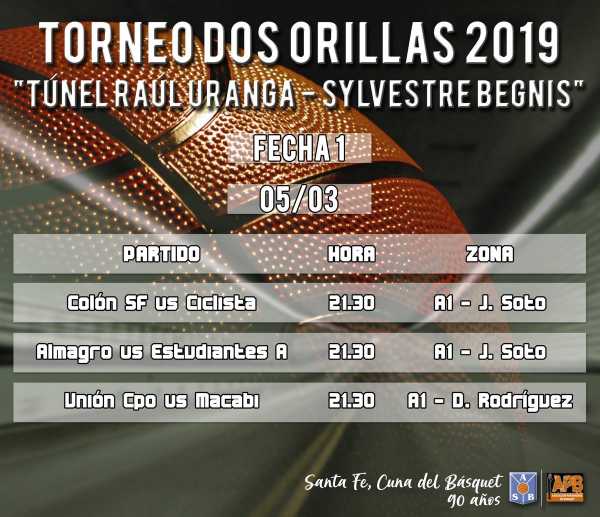 ¡Hoy inicia el #DosOrillas2019!  Estos son los partidos de este martes