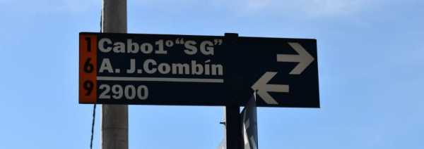 DENOMINACION DE CALLE CABO 1º ALEJANDRO J. COMBIN