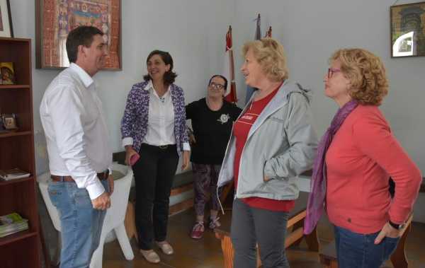 Ruben Pirola llevó subsidios a entidades de Esperanza