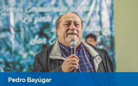 Pedro Bayugar de Sadop en un video explica por que se para miércoles 3 y jueves 4 de abril