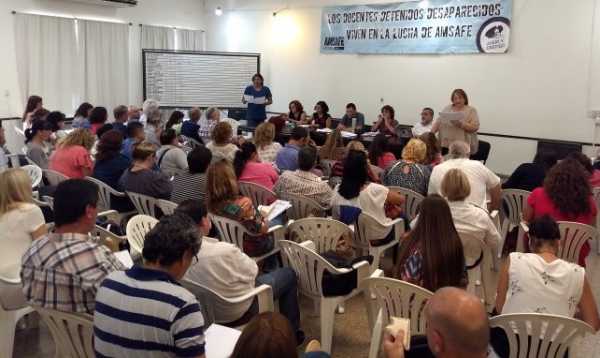  Paritarias Amsafé aceptó la propuesta salarial de la provincia y puso punto final al plan de lucha (ver cifras votación)