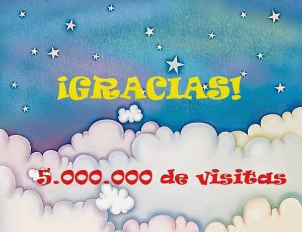 GRACIAS SUPERAMOS LAS 5.000.000 DE VISITAS EN PAGINA WEB www.fmaaroncastellanos.com.ar