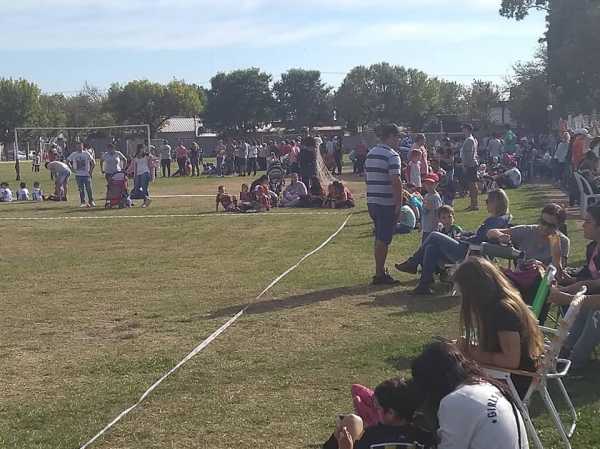 En Club Unión de Esperanza compartieron los pequeños, con sus familia el encuentro de clubes