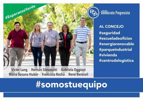 Hernán Simonutti da su mensaje por las elecciones por PDP