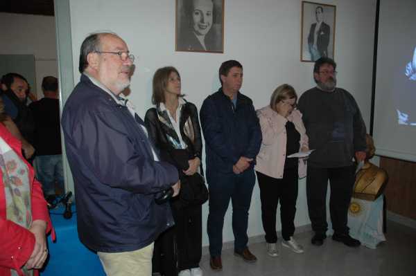 Homenaje a Eva Perón en los 100 años del natalicio se realizó por el mal clima en local del PJ (VER 27 FOTOS)
