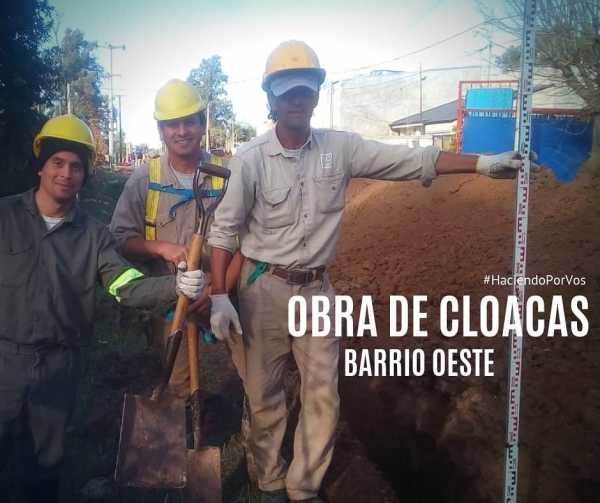 FRANCONI  Iniciamos uno de los planes más ambiciosos de la ciudad  Un programa que dotará a Esperanza con 905 cuadras de cloacas