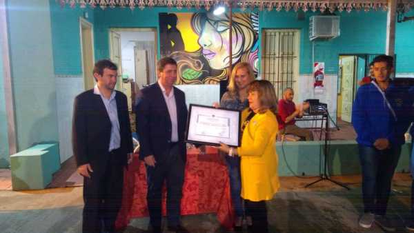 San Agustín actos del 29° Aniv de la Escuela Enseñanza Secundaria Orientada N° 488 y 25° aniversario de su primera promoción