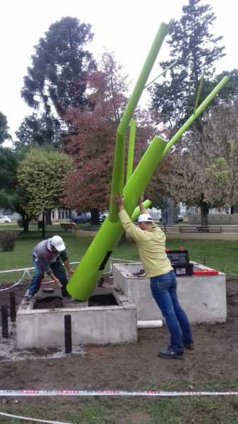 PILAR PUNTO POSITIVO.- . Donde podrás encontrarte para charlar, servirte agua caliente, cargar el celular y usar datos para navegar en internet