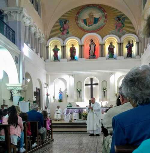 Aqui informes de la parroquia San José colaboración y  Familiaton Misionera   