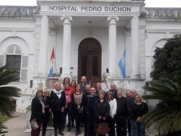 Dellaporta y Placenzotti con la Ministra de Salud   