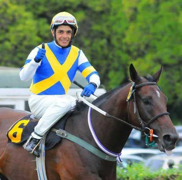 Cuádruple  Rodada en San Isidro entre ellos Brian Enrique, el jockey Esperancino sufrió traumatismo torácico y en el hombro derecho con probable fractura