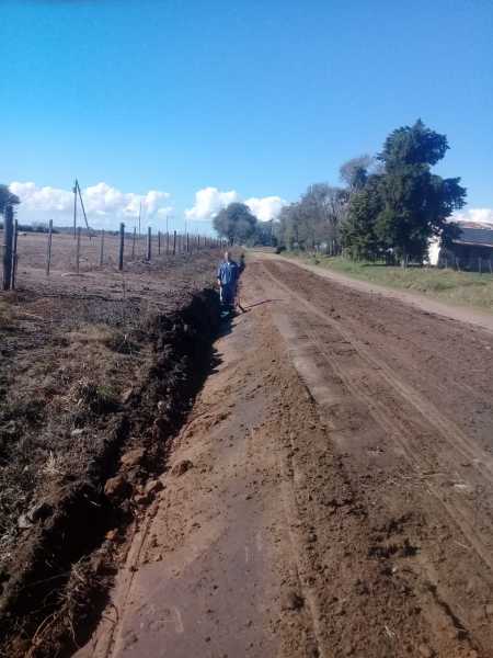 Franconi: “Trabajamos en los caminos rurales asegurando una transitabilidad segura”