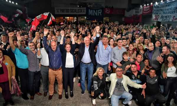 El Frente Progresista cerró su campaña con un acto multitudinario
