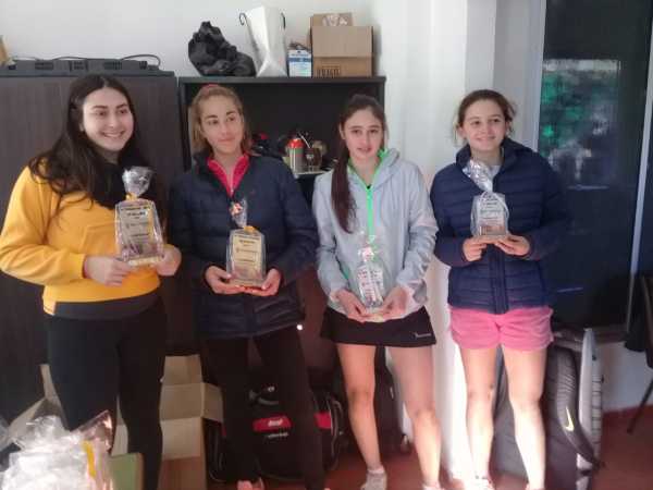 Francisco Gay se consagró Campeón Nacional en dobles y Azul Malatini fue finalista