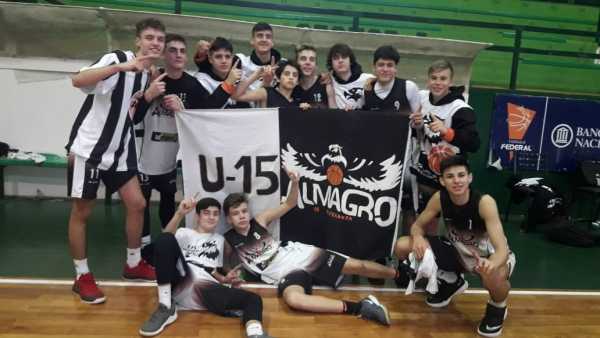 Almagro finalizó entre los 8 mejores de la Liga Provincial U15
