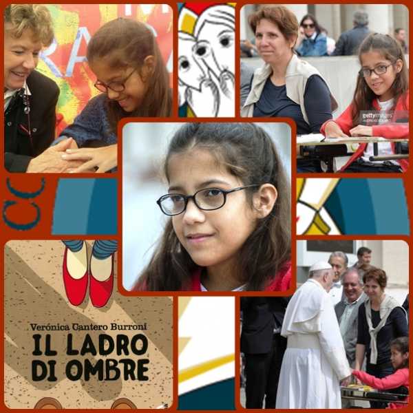 Verónica Cantero Burroni visitó a la Escuela Normal de Esperanza para contar porque fue premiada en Italia por realizar libros