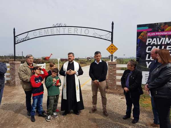  Ya se encuentra habilitado el ingreso al Cementerio de la localidad de Pilar con pavimento nuevo