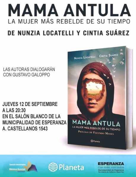 Mama Antula la mujer mas rebelde de su tiempo jueves 12/9/2019 Salón Blanco Municipal  20,30 horas