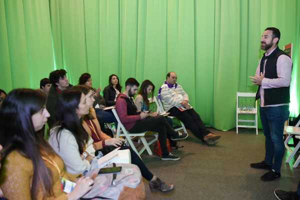  El concejal electo Rodrigo Müller participo del Festival Ciudades Felices que se realizó en Rosario.-