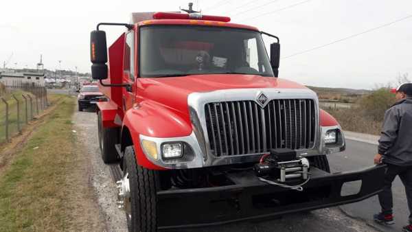 Nuevo sistema de riego para bomberos de Franck