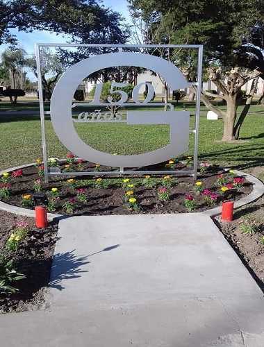 La localidad de Grutly celebró en el dia de hoy sus 150 aniversario con actos y almuerzo popular