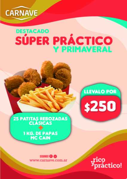 Promo Carnave destacado mes de Octubre 2019 en todos sus locales