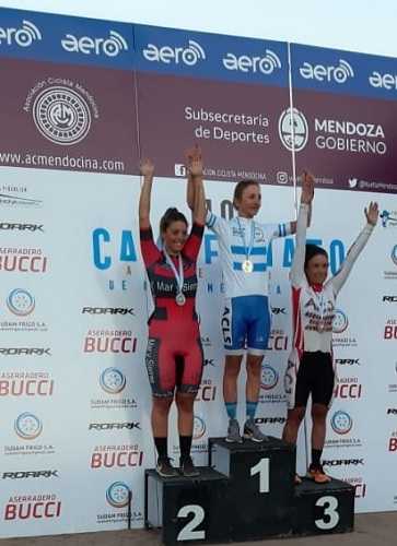 Valeria Müller  Campeona Argentina de vueltas puntables en Mendoza
