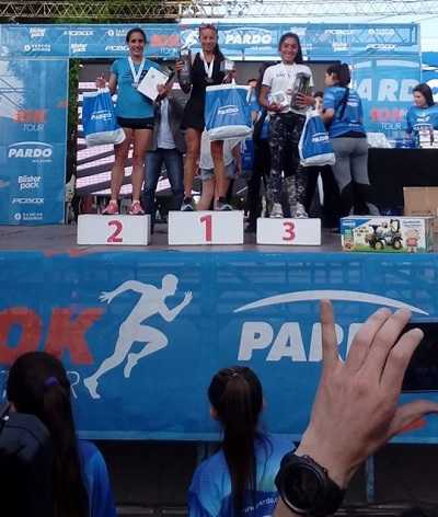 Patricia Ponce la Esperancina 1° en la Competencia Pardo en este sábado