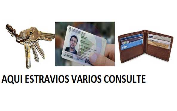 AQUI EXTRAVIOS VARIOS